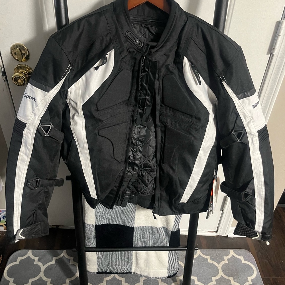 Milano Black and White Performance Jacket